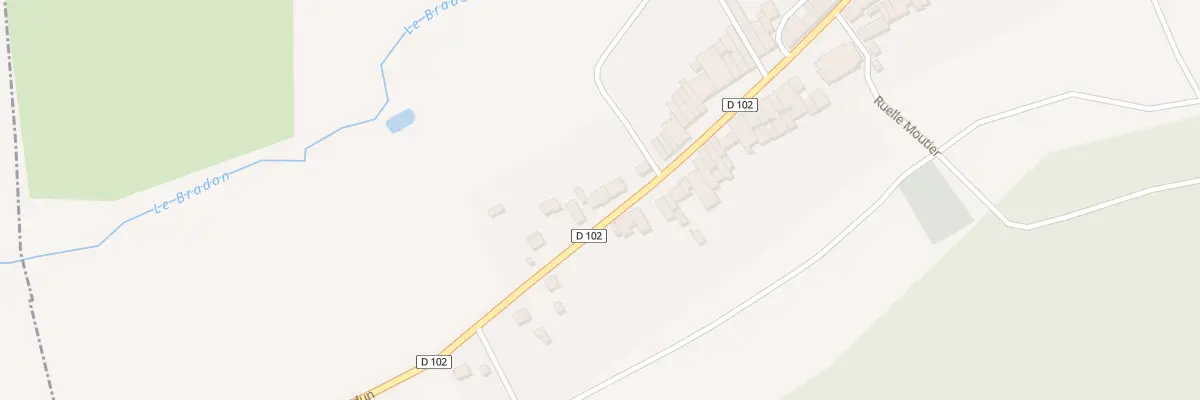 Plan du 36 Rue de Oudun à Murvaux