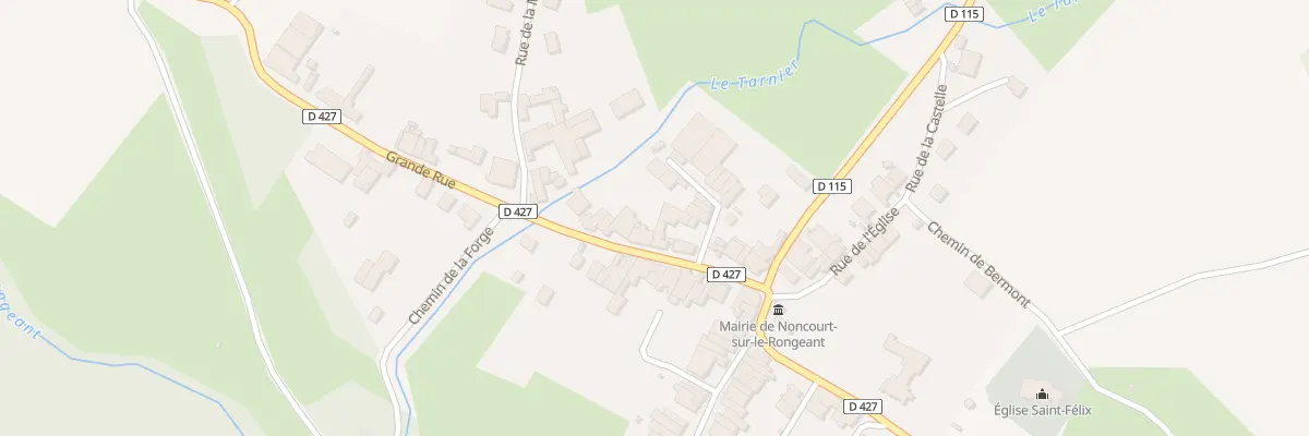 Plan du 10 Rue Grande Rue à Noncourt-sur-le-Rongeant