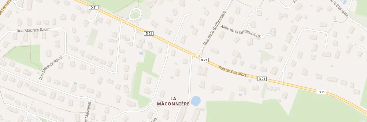 Plan du 86 Rue de Beaufort à Louhans-Châteaurenaud
