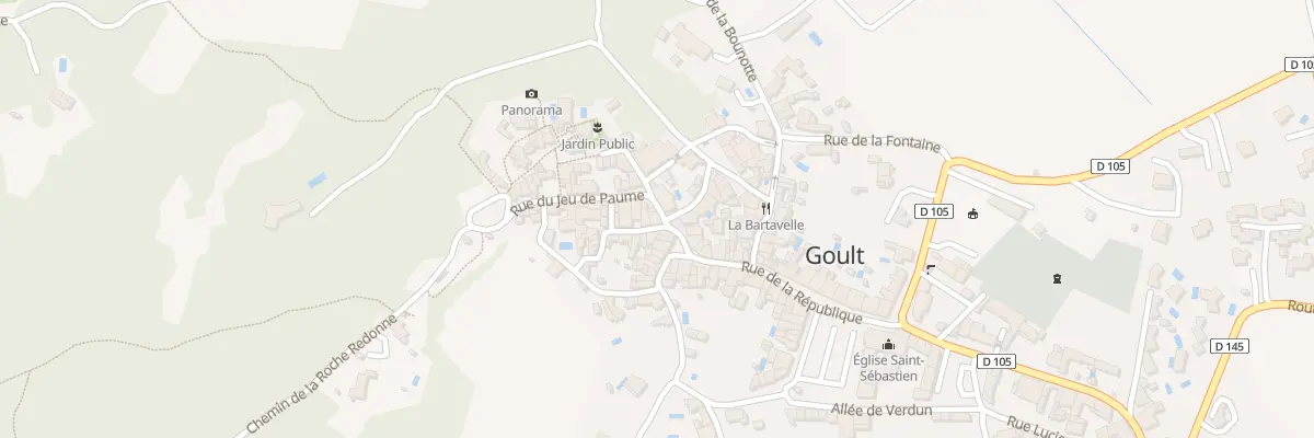 Plan du 41 Pl Alphonse Bernard à Goult