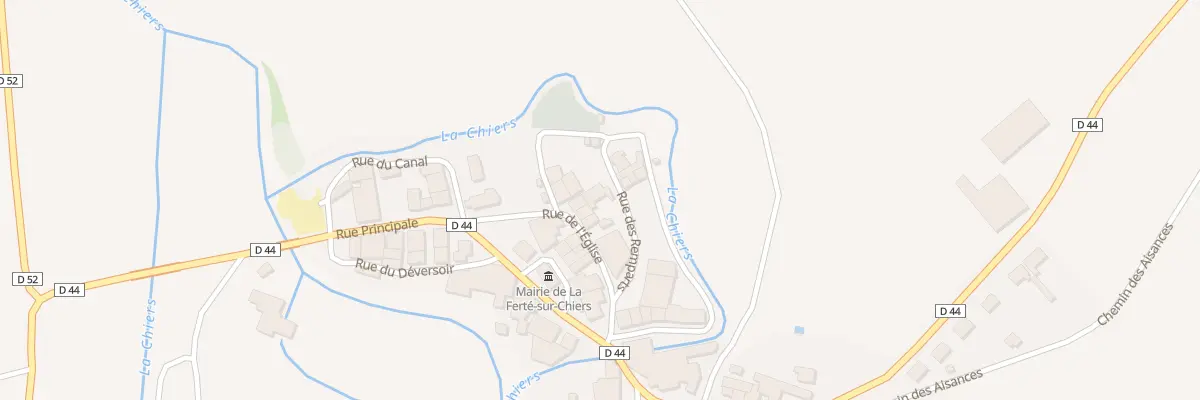 Plan du 1 Rue des Remparts à La Ferté-sur-Chiers