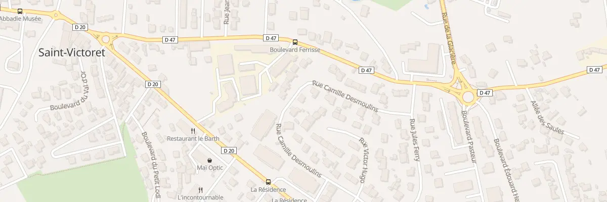 Plan du 24 Rue Camille Desmoulins à Saint-Victoret