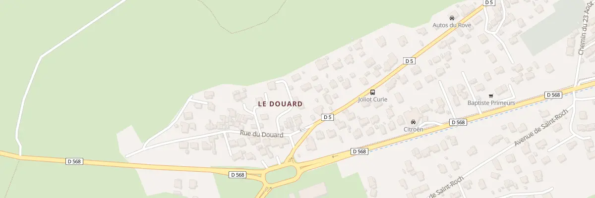 Plan du 5897 Le Douard au Rove