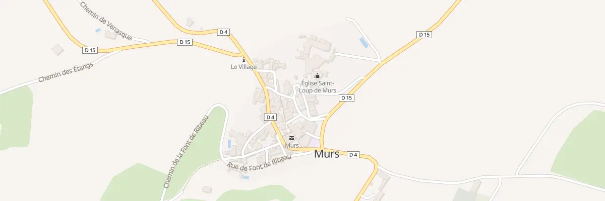 Plan du 26 Rue de l’Église à Murs
