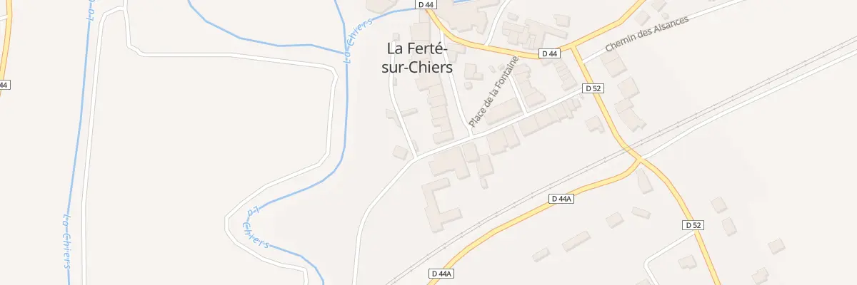 Plan du 24 Rue de la Fontaine à La Ferté-sur-Chiers
