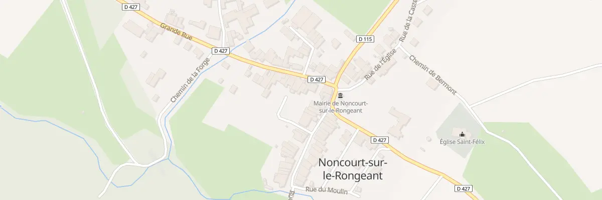 Plan du 5 Rue Grande Rue à Noncourt-sur-le-Rongeant