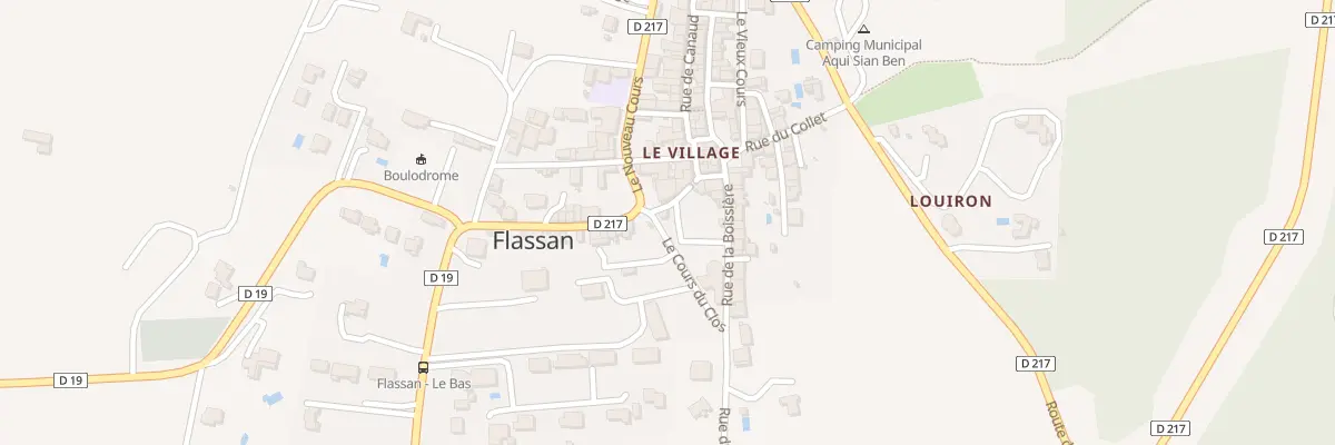 Plan du 11 Le Cours du Clos à Flassan