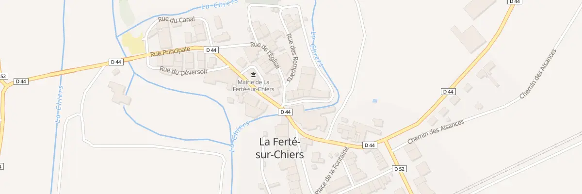 Plan du 1 Rue de la Boucherie à La Ferté-sur-Chiers