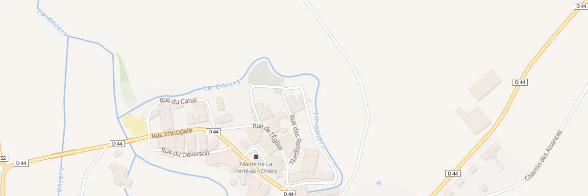 Plan du 8 Rue des Remparts à La Ferté-sur-Chiers