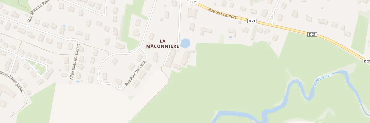 Plan du 88C Rue de Beaufort à Louhans-Châteaurenaud