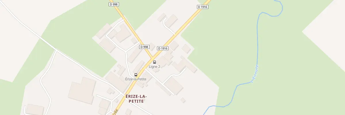 Plan du 3 Voie Sacree à Érize-la-Petite