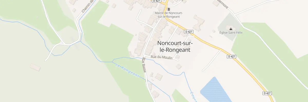 Plan du 23 Rue Basse à Noncourt-sur-le-Rongeant