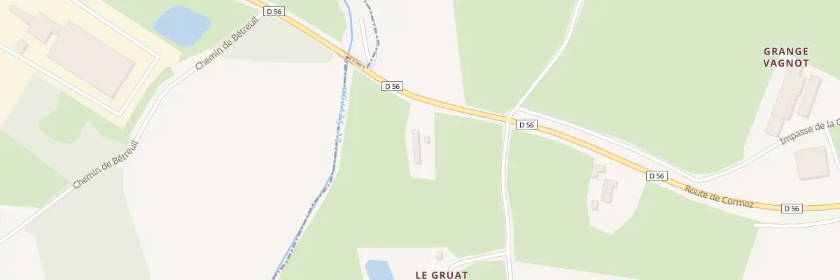 Plan du 2777 Rte de Cormoz à Beaupont