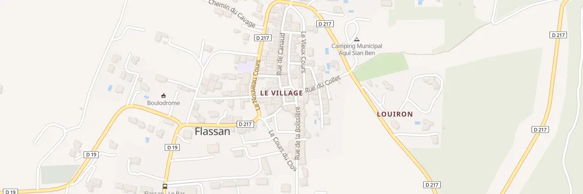 Plan du 68 Pl de la Mairie à Flassan