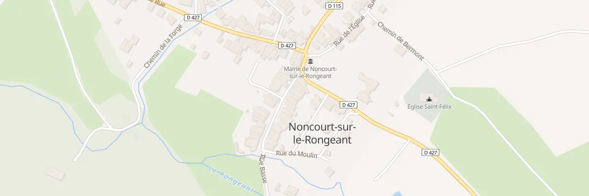 Plan du 7 Rue Basse à Noncourt-sur-le-Rongeant