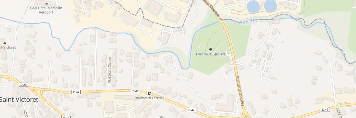 Plan du 541 Bd Robert Ferrisse à Saint-Victoret