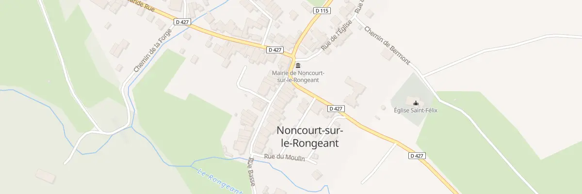 Plan du 3 Rue Basse à Noncourt-sur-le-Rongeant