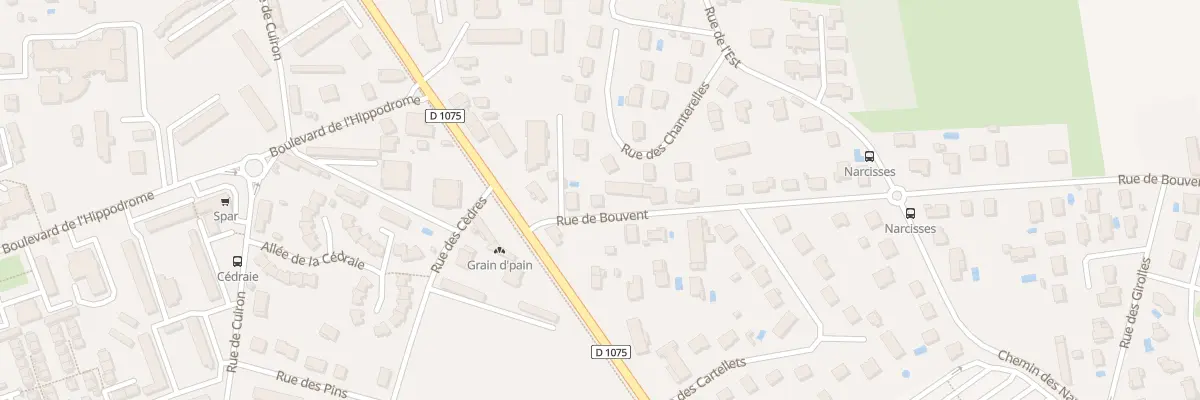 Plan du 3 Rue de Bouvent à Bourg-en-Bresse