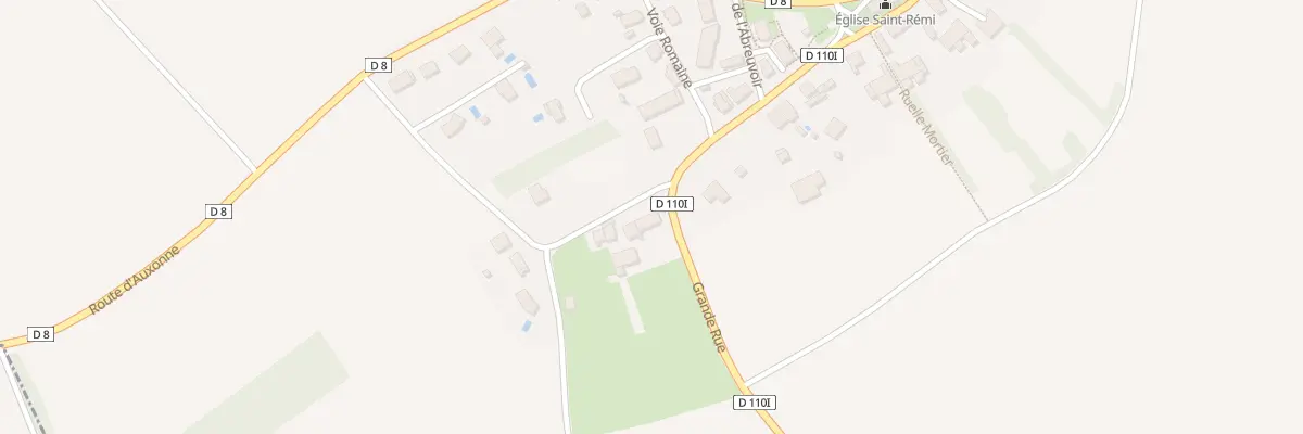 Plan du 17 Rue Grand Rue à Montot