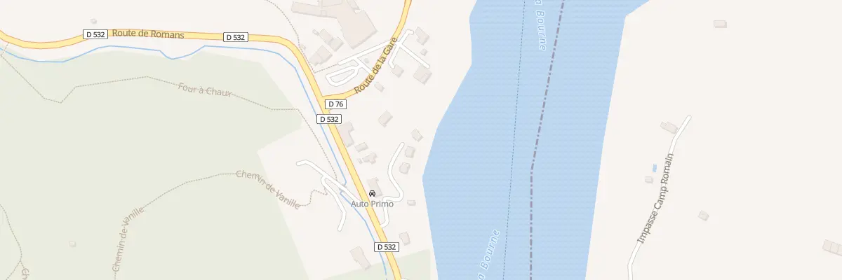 Plan du 710C Rte de Romans à Saint-Nazaire-en-Royans