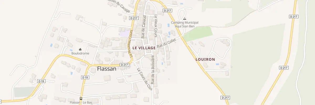 Plan du 84 Pl de la Mairie à Flassan