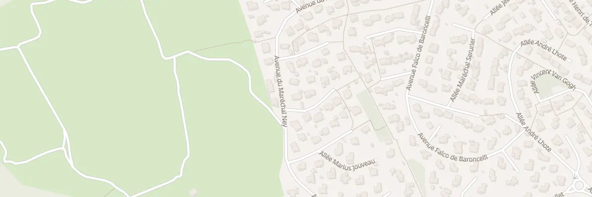 Plan du 1 All Marechal Lannes à Velaux