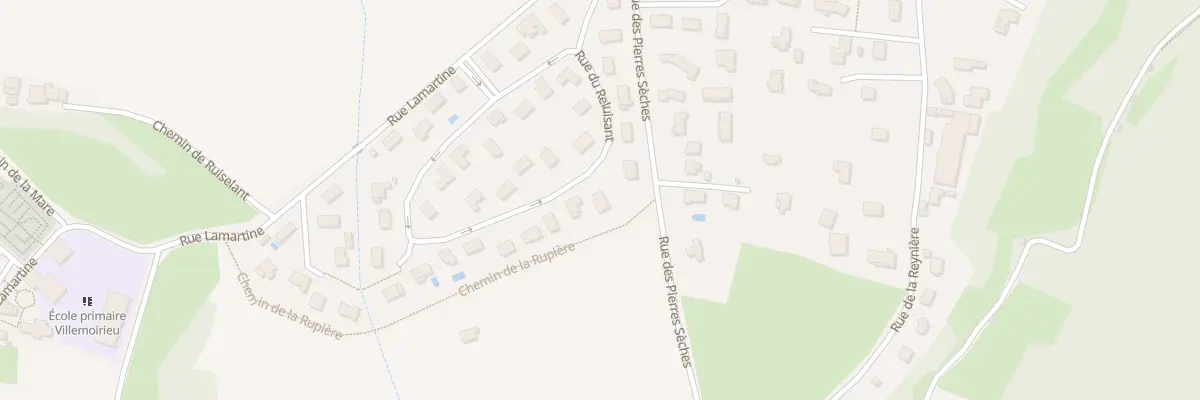 Plan du 32 Rue de Reluisant à Villemoirieu