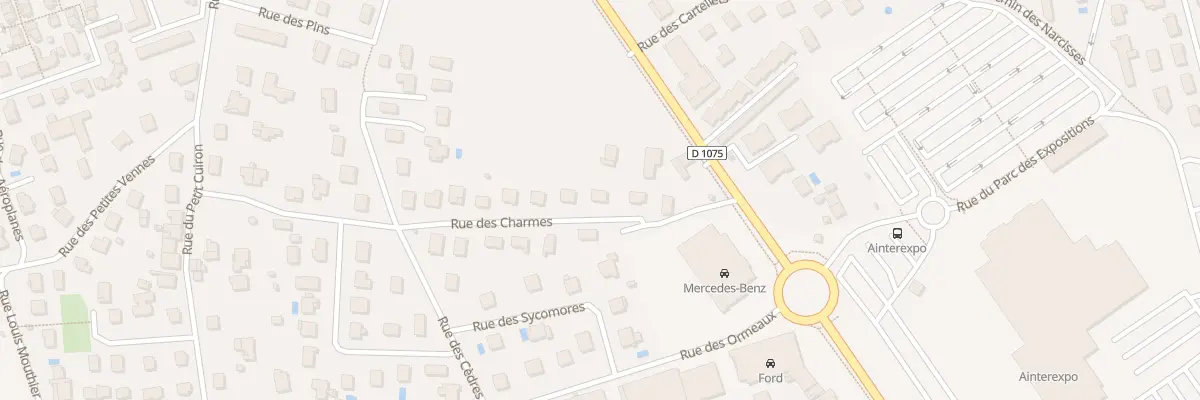 Plan du 27 Rue des Charmes à Bourg-en-Bresse