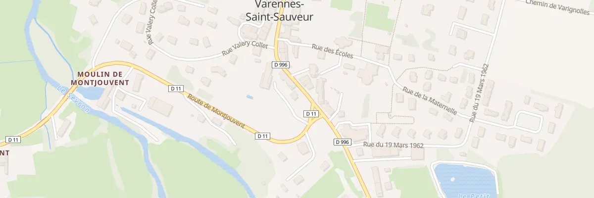 Plan du 101 Rue Centrale à Varennes-Saint-Sauveur