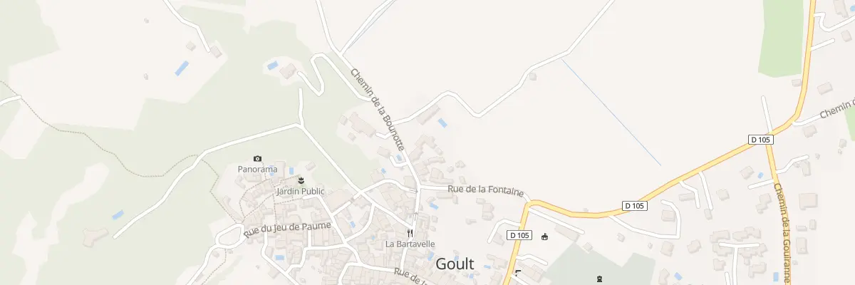 Plan du 22 Che de la Bounotte à Goult