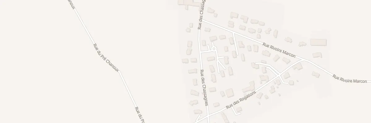 Plan du 117A Rue des Chassagnes à Saint-Siméon-de-Bressieux