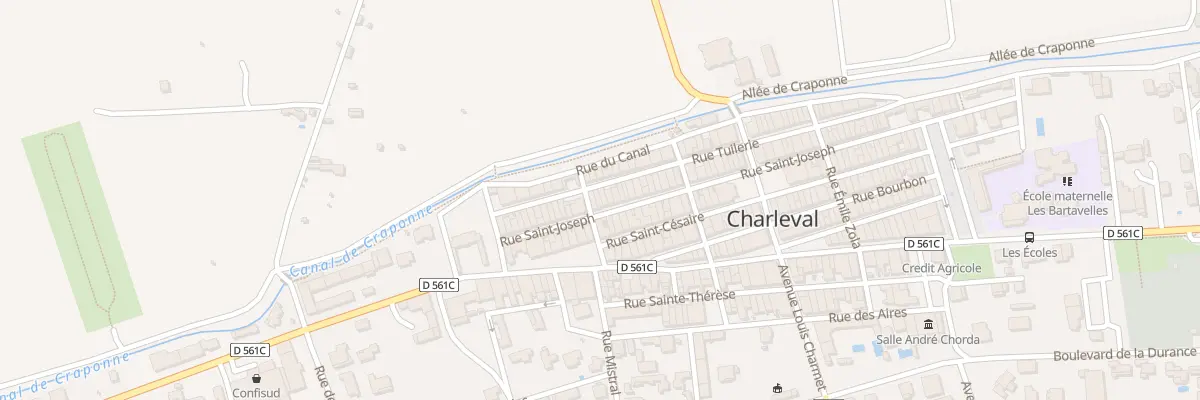 Plan du 86 Rue Saint Joseph à Charleval
