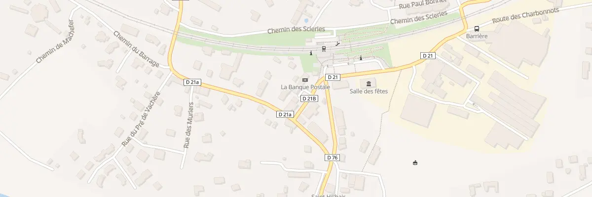 Plan du 5230A La Gare à Saint-Hilaire-du-Rosier