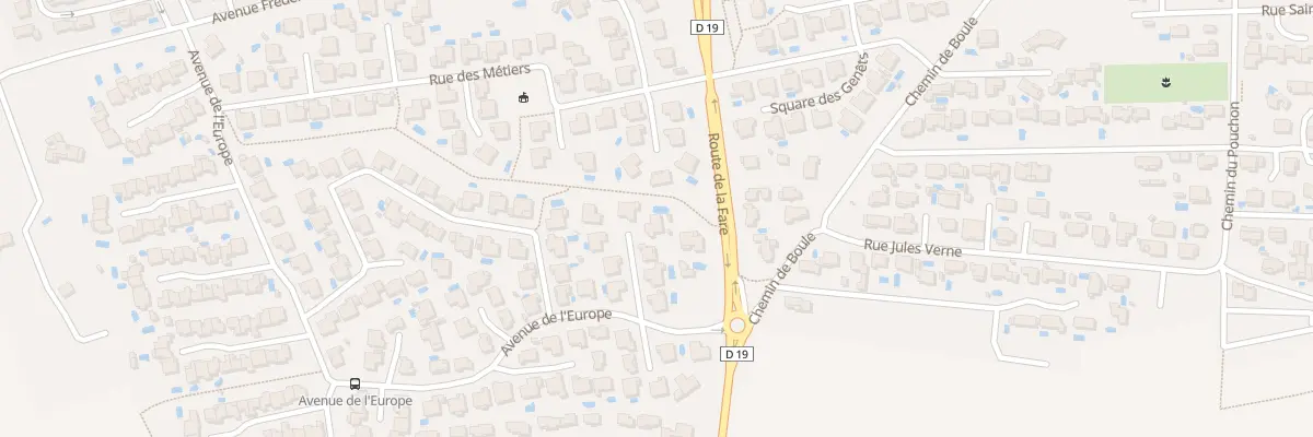 Plan du 8 Sq des Tisserands à Coudoux