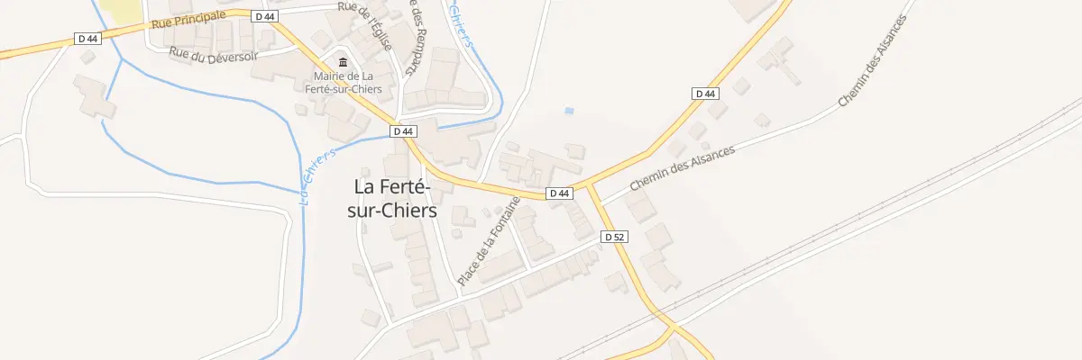 Plan du 4 Rue Principale à La Ferté-sur-Chiers