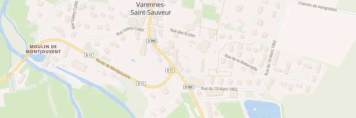 Plan du 102 Rue Centrale à Varennes-Saint-Sauveur