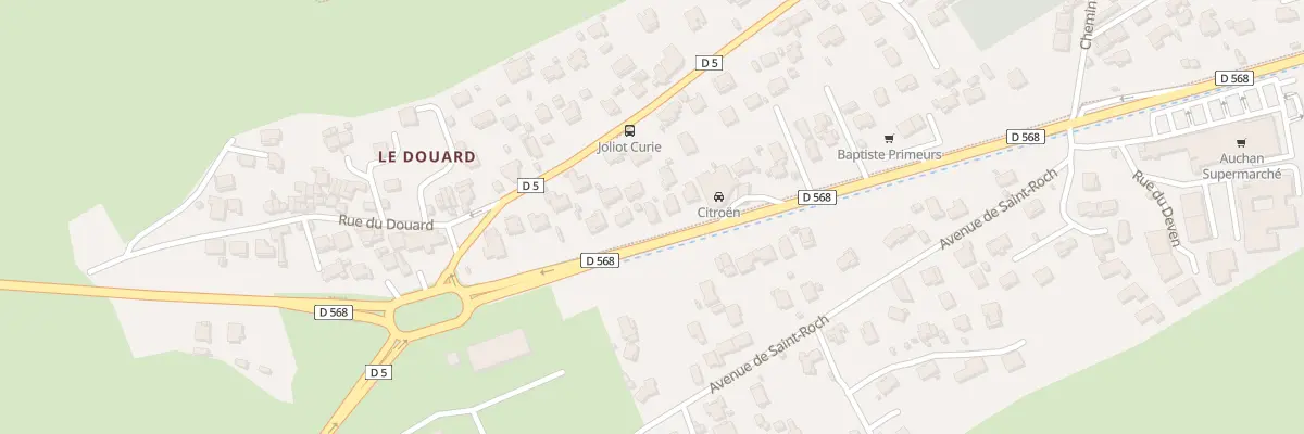 Plan du 98 Rte Nationale 568b au Rove