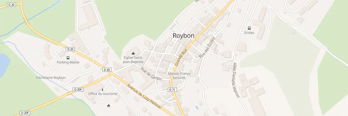 Plan du 193 Gr Grande Rue à Roybon