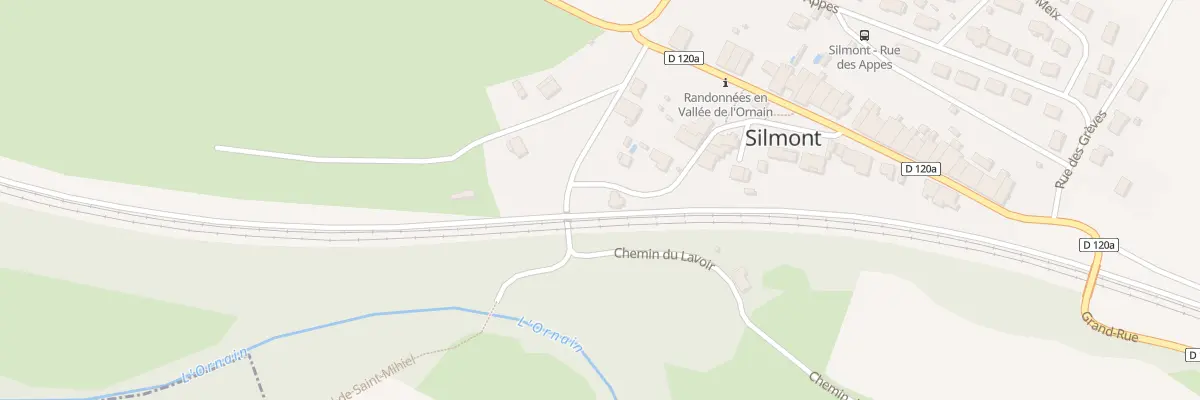 Plan du 11 Rue du Gué à Silmont
