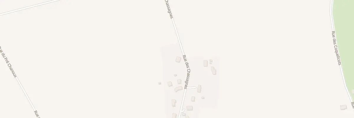 Plan du 519 Rue des Chassagnes à Saint-Siméon-de-Bressieux
