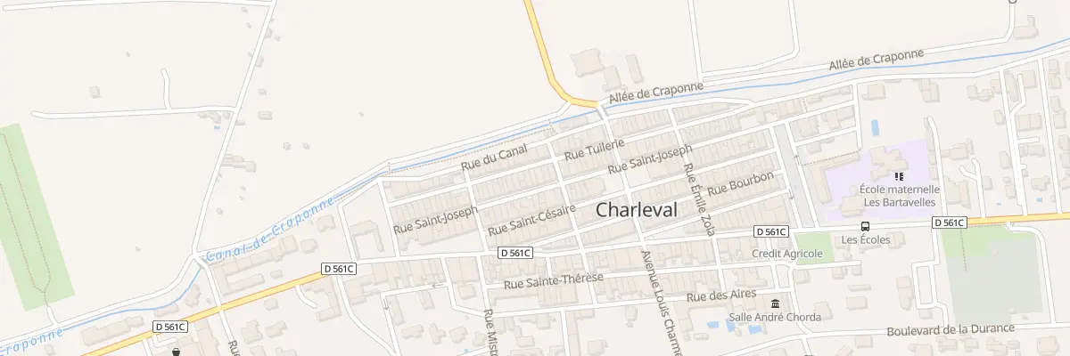 Plan du 66 Rue Saint Joseph à Charleval
