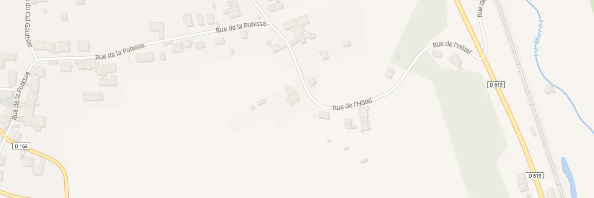 Plan du 8 Rue de l’Hotel à Marnay-sur-Marne