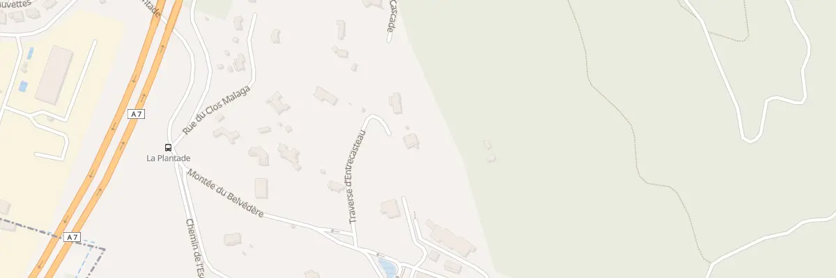 Plan du 9065 Tra d’Entrecasteau à Rognac