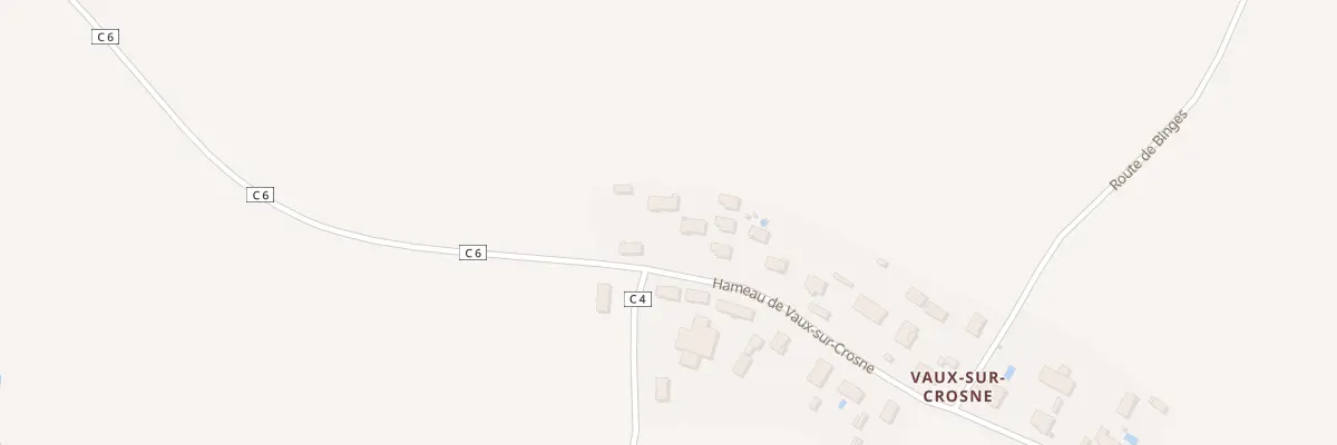 Plan du 1B Hameau de Vaux sur Crosne à Remilly-sur-Tille
