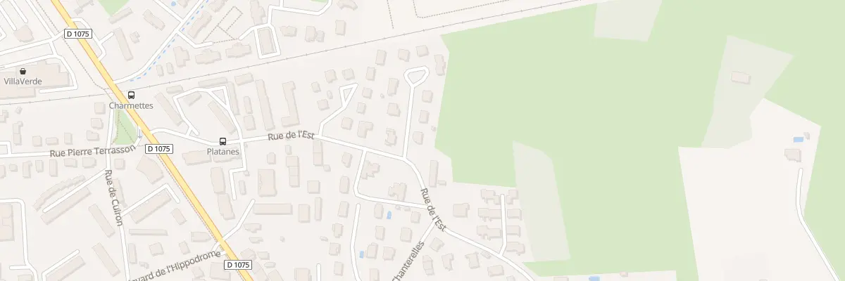 Plan du 2 Rue des Mousserons à Bourg-en-Bresse