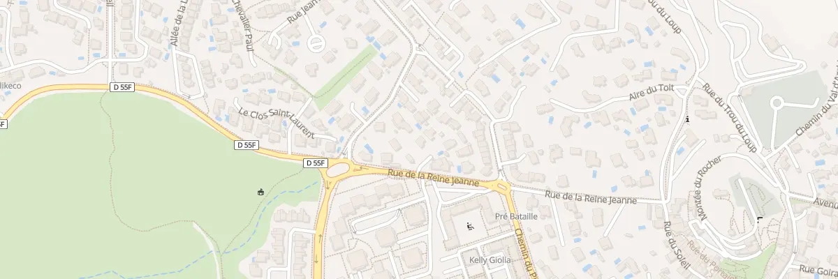Plan du 28A Rue de la Reine Jeanne à Vitrolles