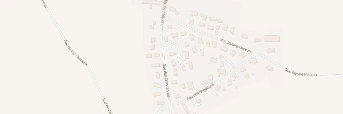 Plan du 194 Rue des Chassagnes à Saint-Siméon-de-Bressieux