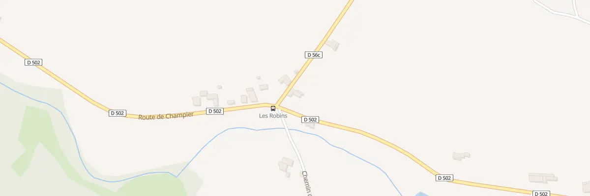 Plan du 1357 Rte de Champier à Châtonnay