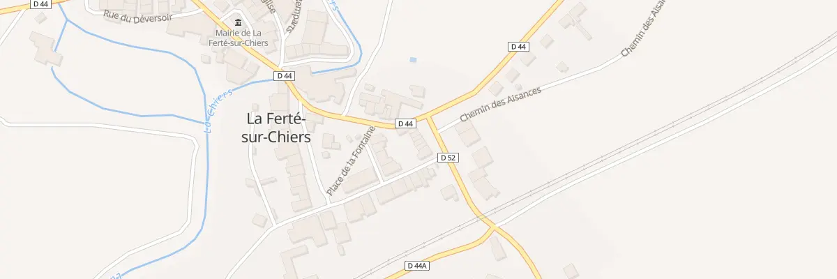 Plan du 8 Rue de la Gare à La Ferté-sur-Chiers