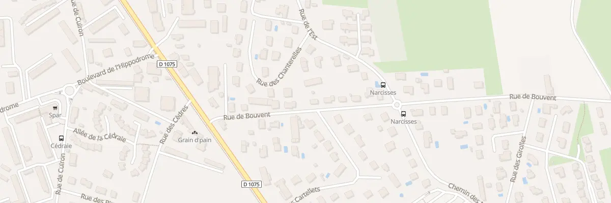 Plan du 7 Rue de Bouvent à Bourg-en-Bresse